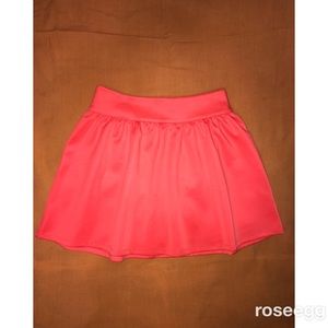 Pink skirt